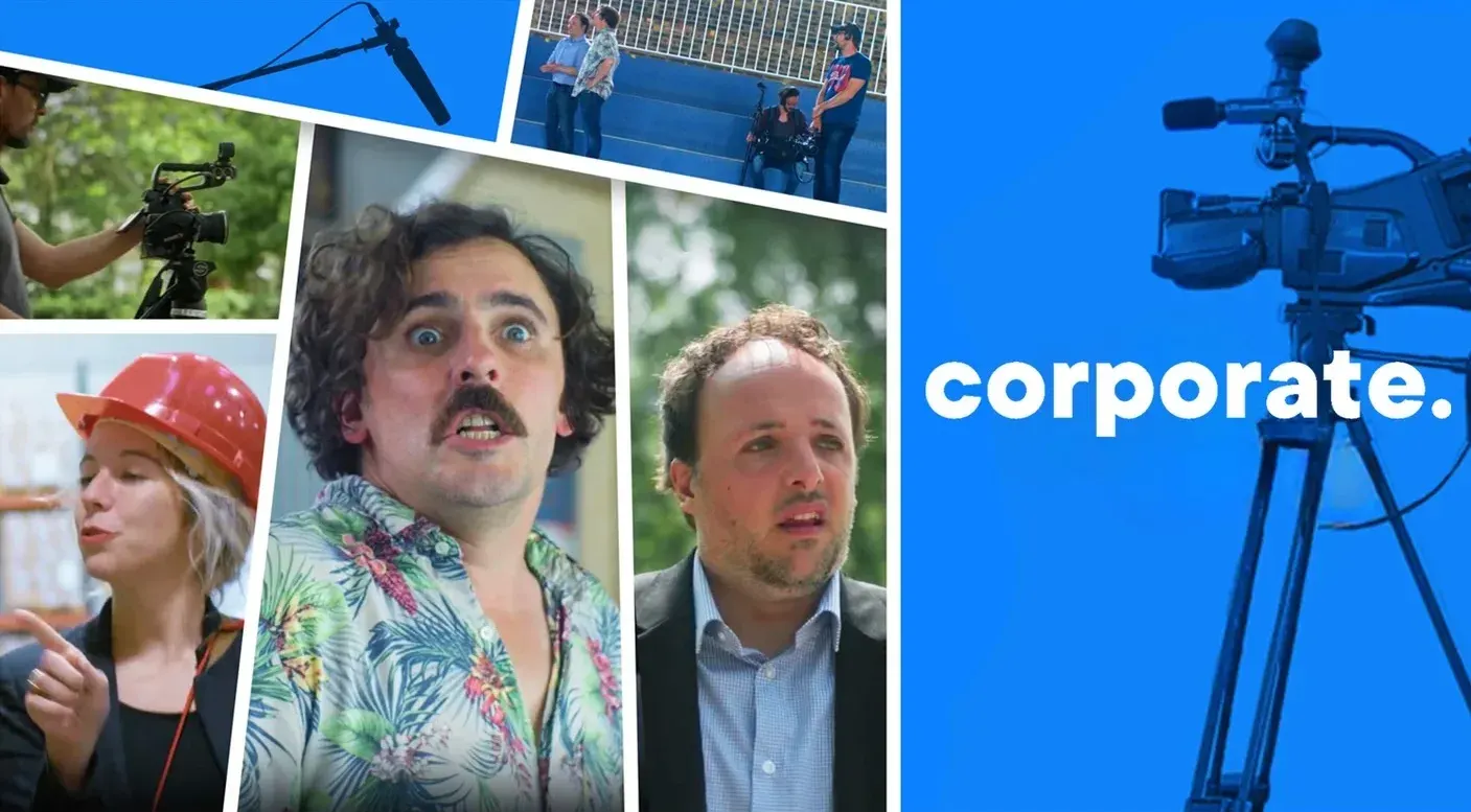Still from Corporate